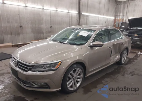 2017 Volkswagen Passat 1.8T Sel Premium from USA, damaged, VIN 1VWCT7A35HC015378